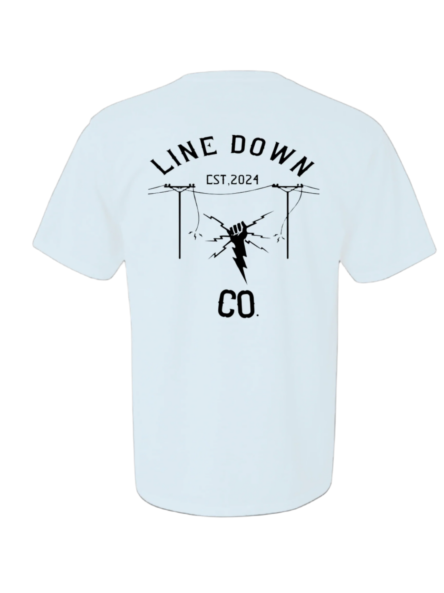 Line Down Co. White