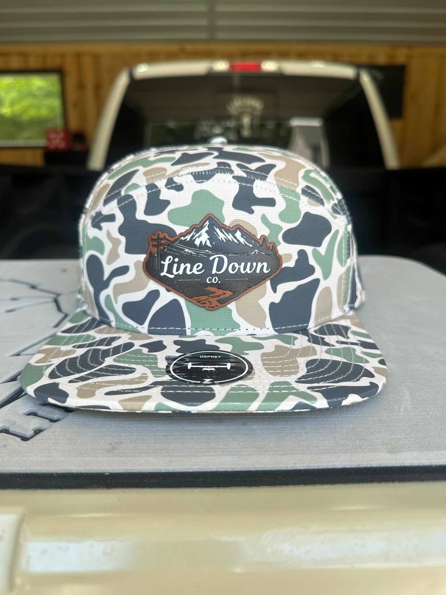 Osprey Camo - Green Patch Hat