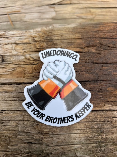 Be Your Brothers Keeper Sticker