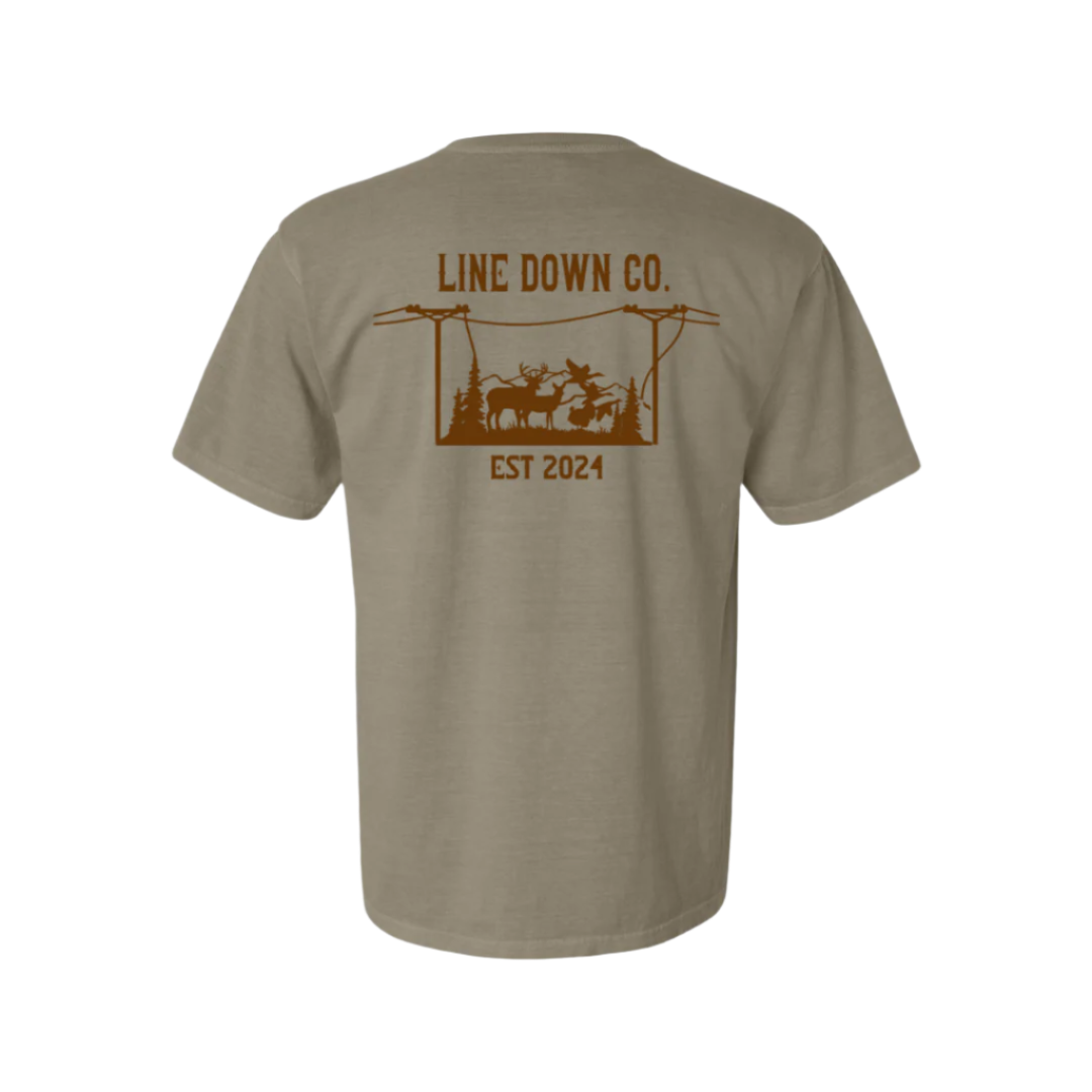 Hunting Logo Sandstone