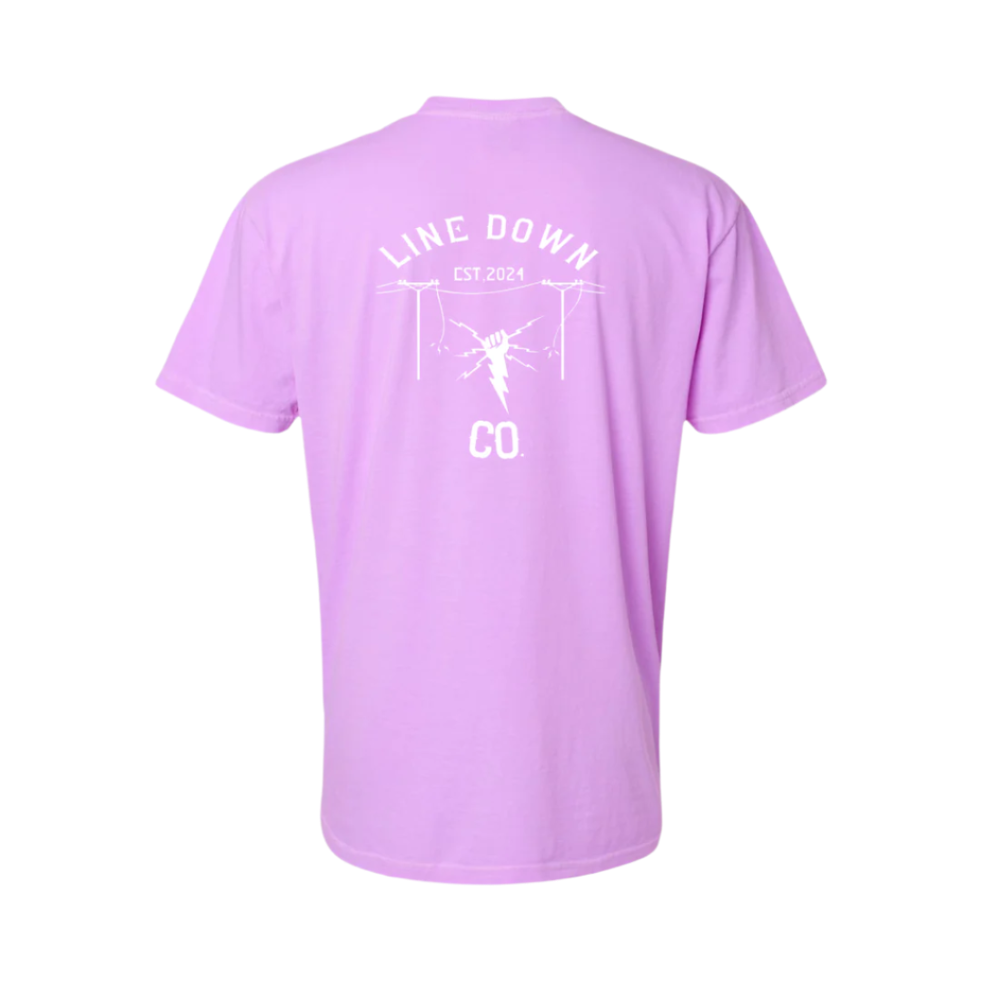 Line Down Co. Neon Violet