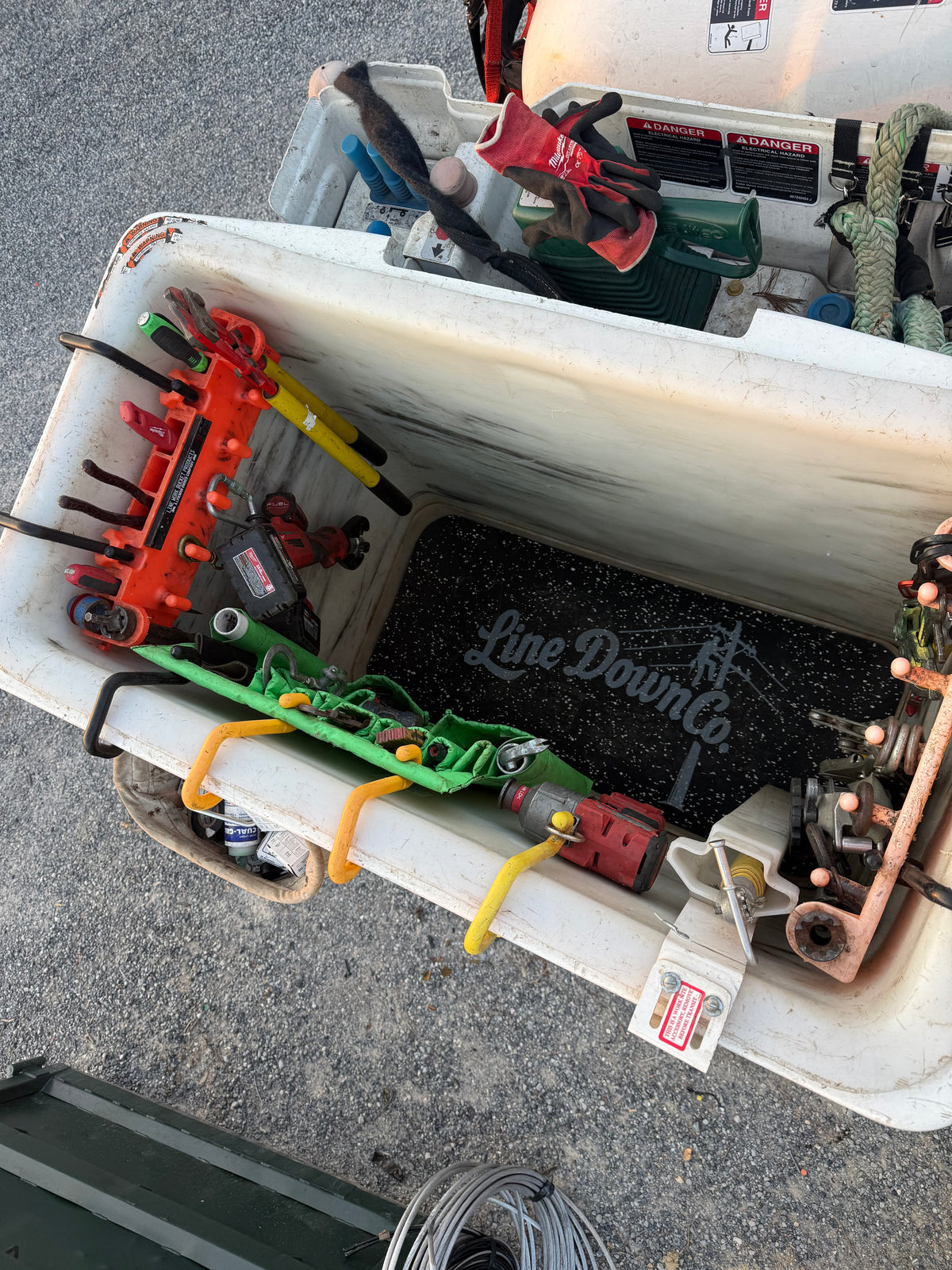 Line Down Co. Two Man Bucket Mat