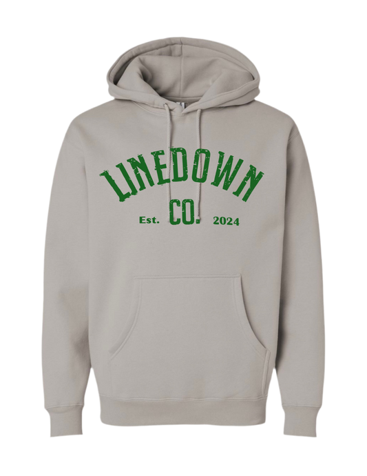 Line Down Co. Hoodie Cement