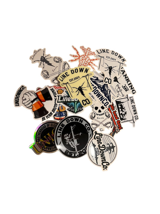 Line Down Co. Sticker Bundle