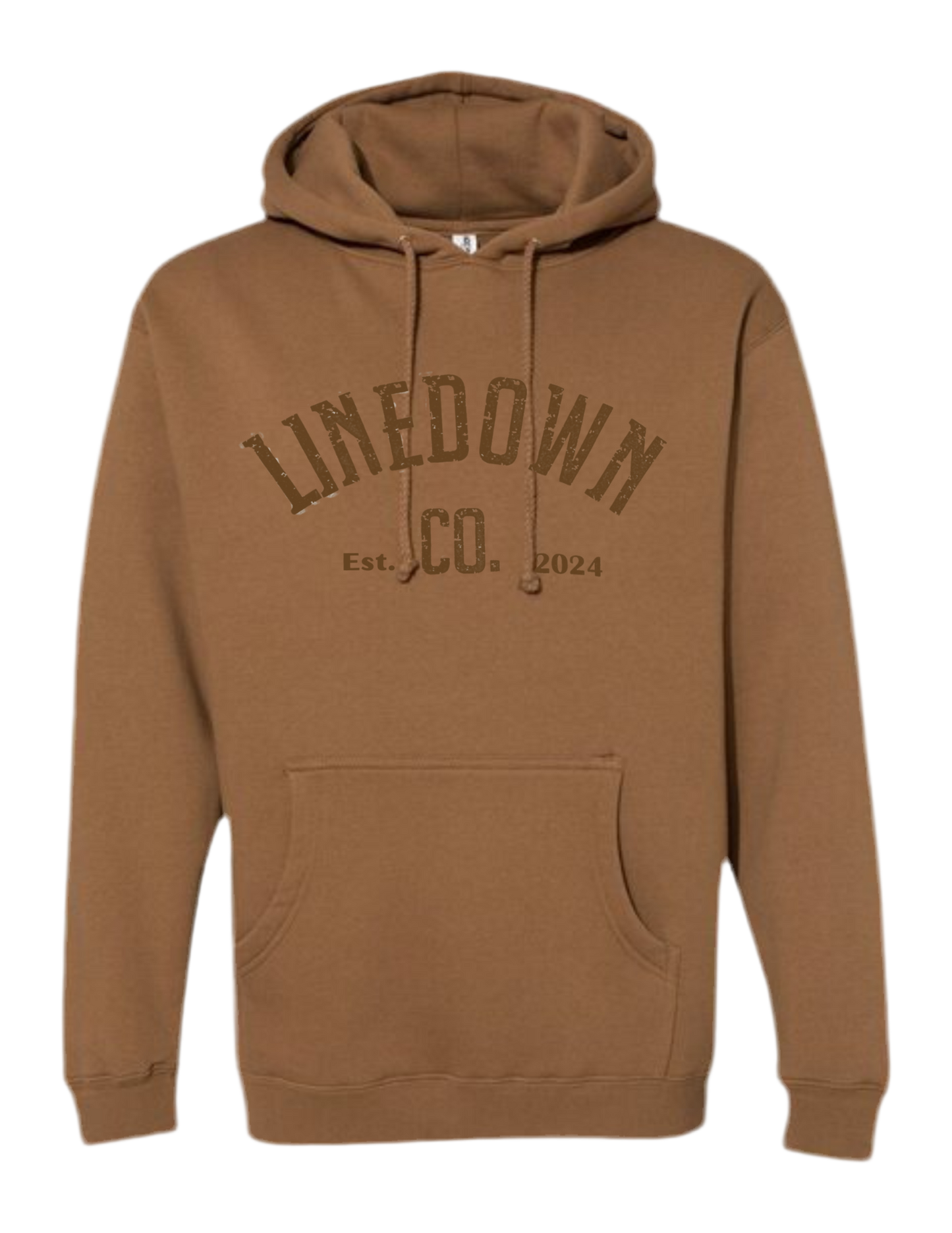 Line Down Co. Hoodie Saddle