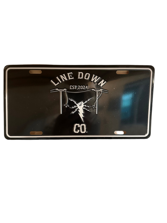 LineDownCo. Truck Tag