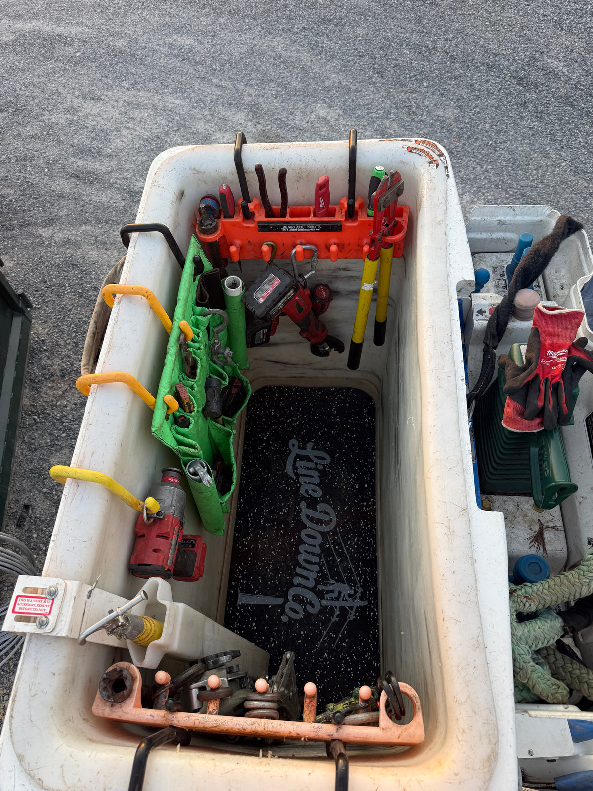 Line Down Co. Two Man Bucket Mat