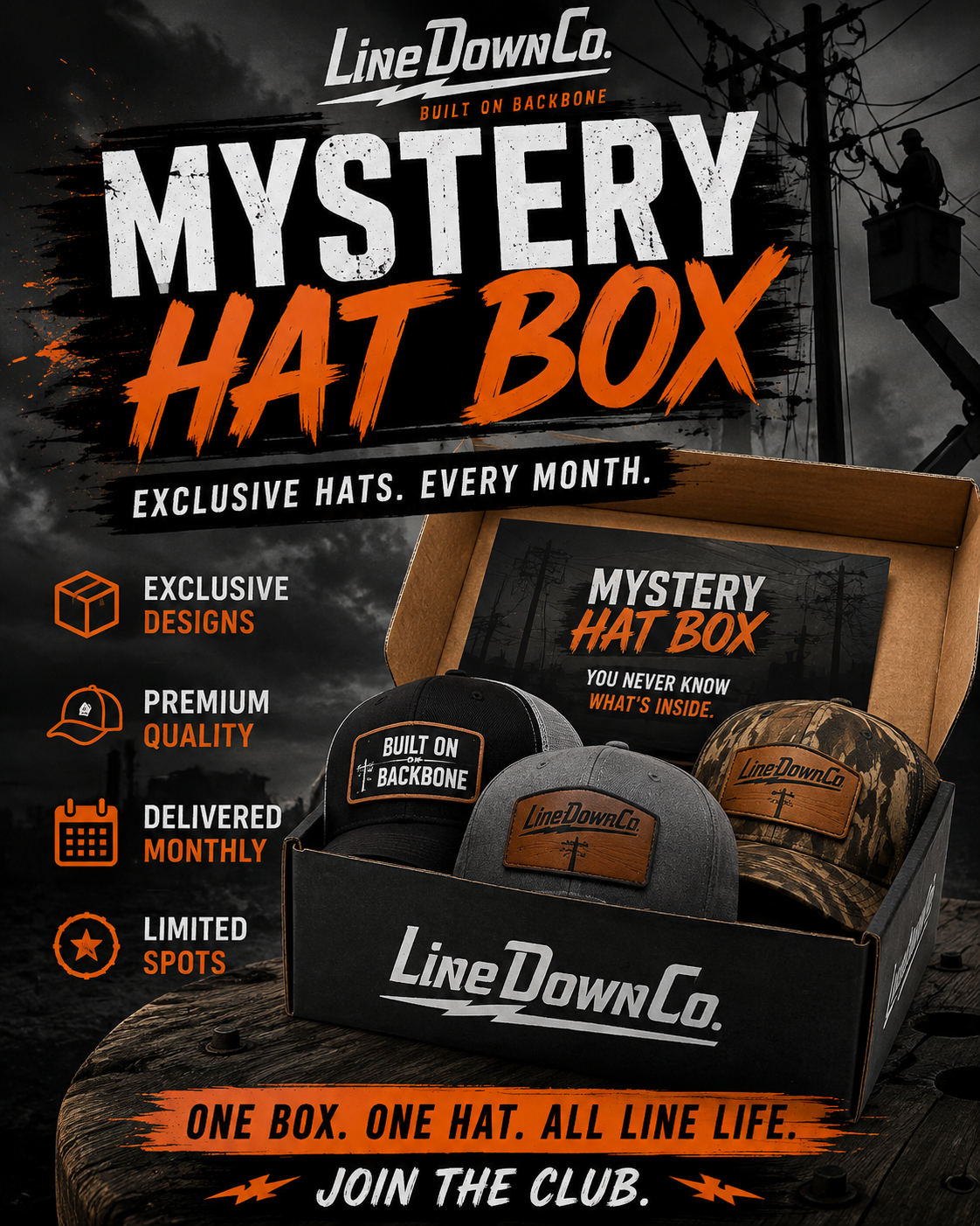 Mystery Hat Box Subscription