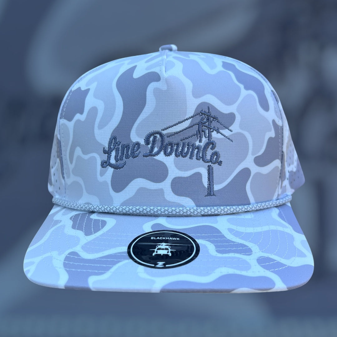 Black Hawk Camo - White