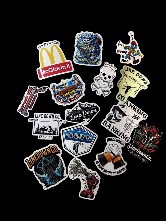 LineDownCo. Sticker Bundle