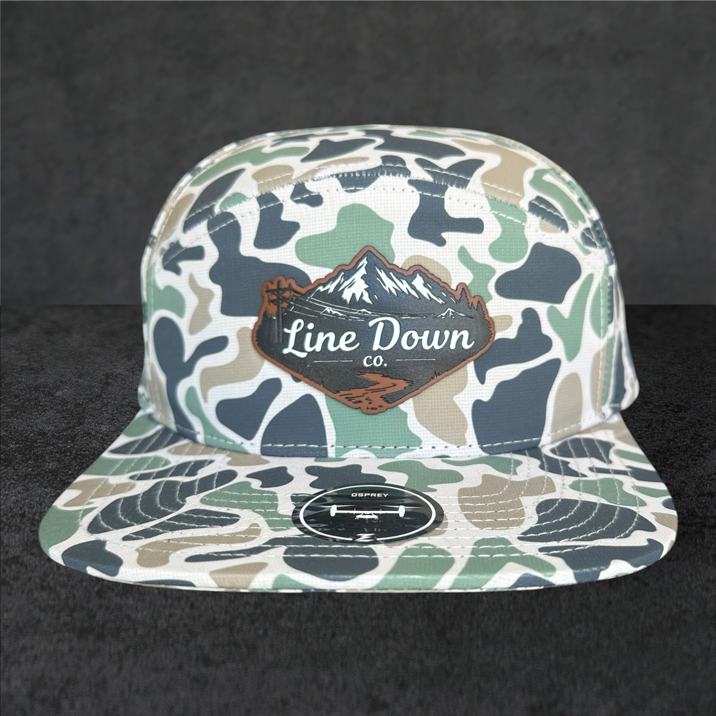 Osprey Camo - Green Patch Hat