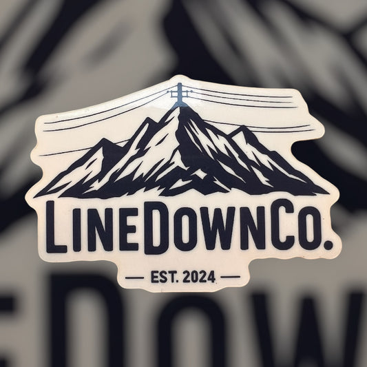 The Mountain top sticker