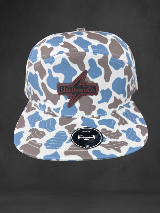 Black Hawk Blue Camo Patch