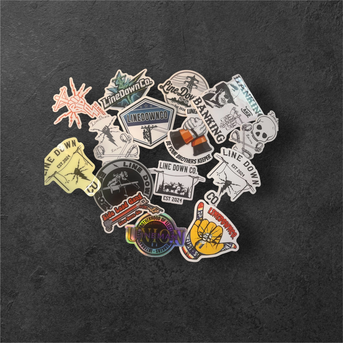 LineDownCo. Sticker Bundle – Line Down Co.
