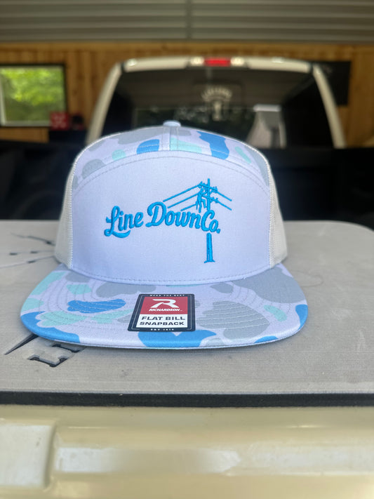 Voltage 7 Panel Blue Camo