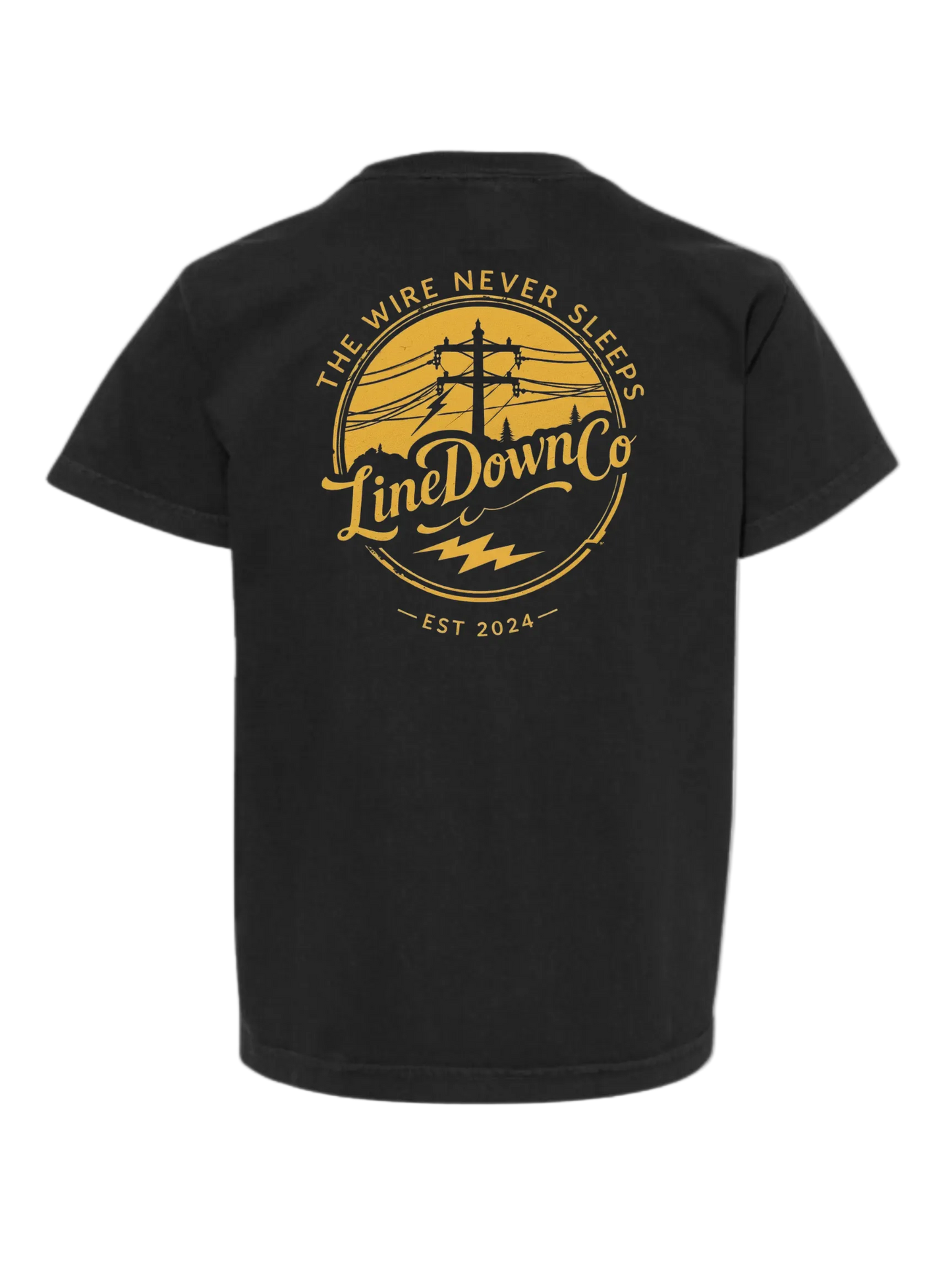 Line Down Co. Black & Gold