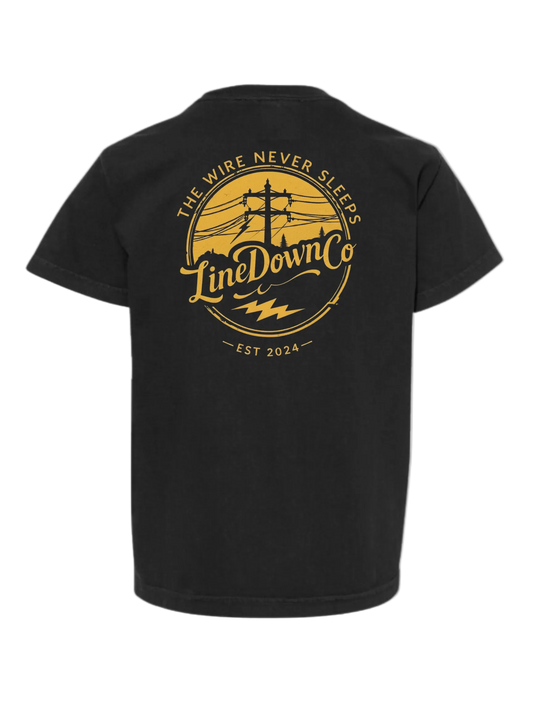 Line Down Co. Black & Gold