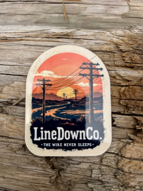 The Sunset sticker