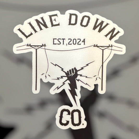 LineDownCo. Sticker